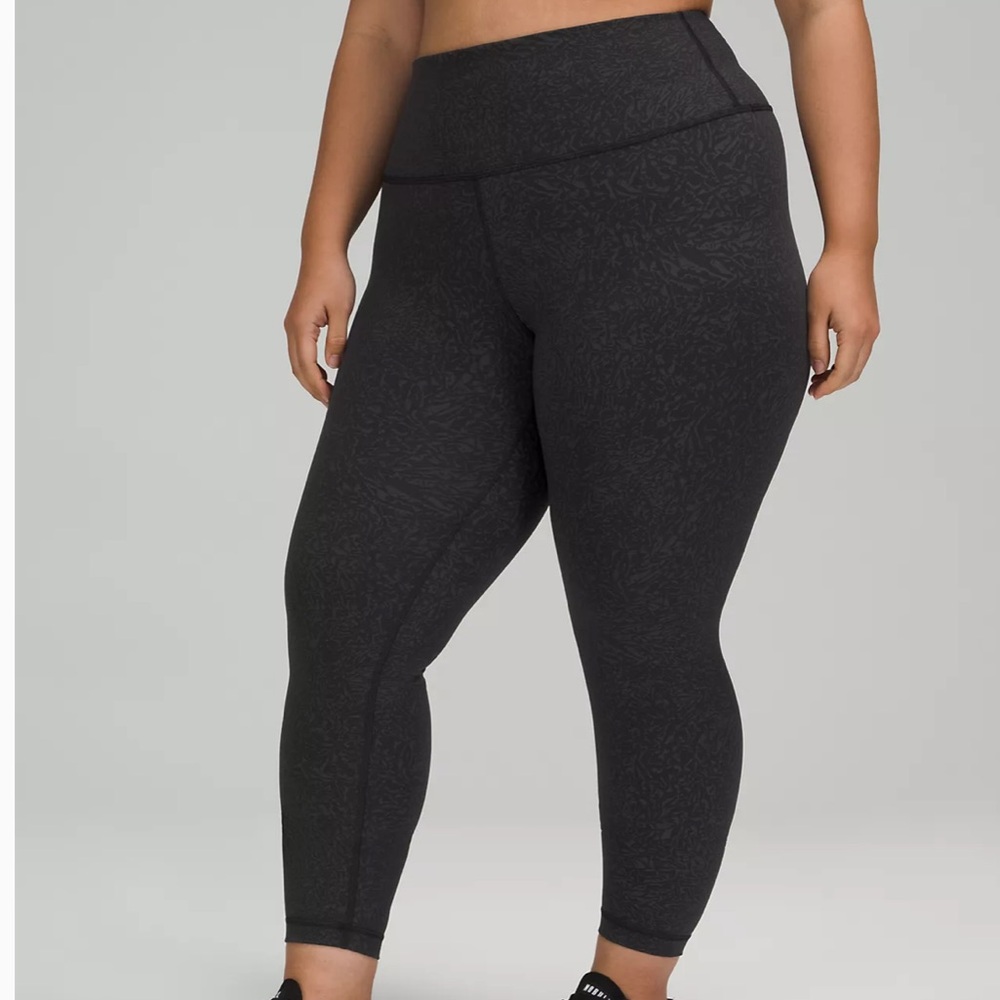 Lululemon Wunder Train Leggings - Crunch Black